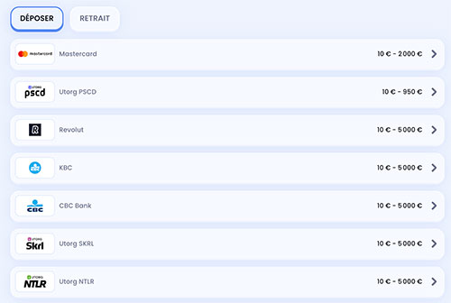 Depots en cryptomonnaies casinolab cryptomonnaie
