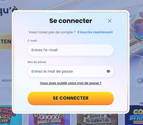 La fiche d'inscription casinolab inscription.